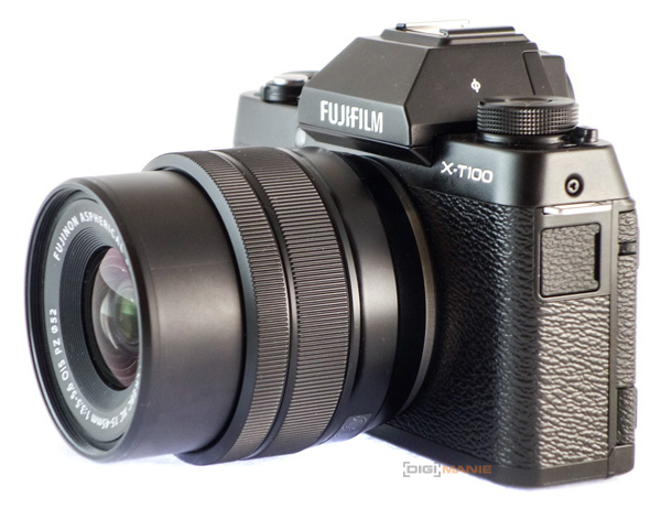 Fujifilm X-T100 objektiv XC 15-45mm