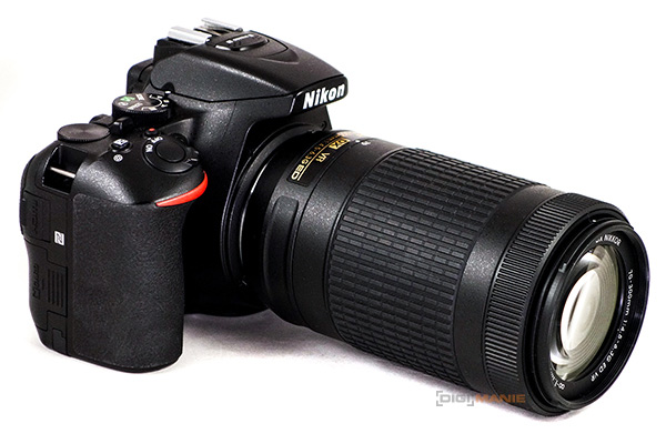 Nikon D5600 s objektivem AF-P 70-300mm VR