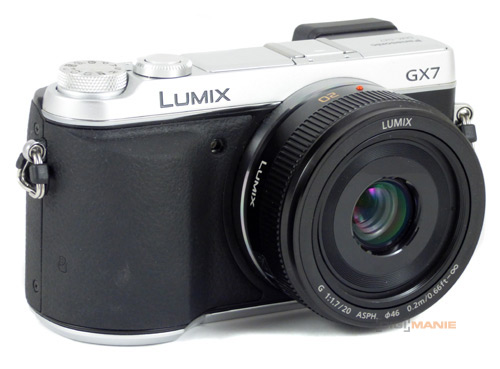 Panasonic Lumix GX7 objektiv 20mm F1,7 II