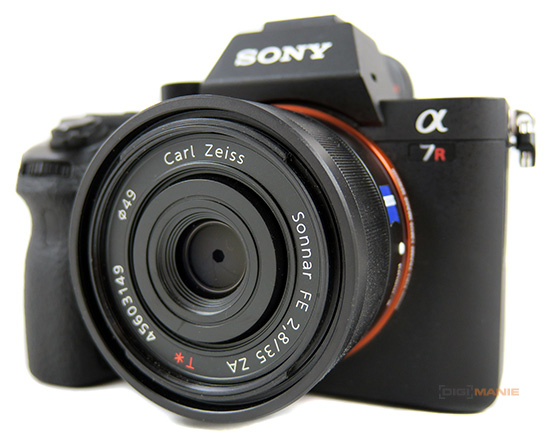 Carl Zeiss Sonnar FE 35mm F2.8 ZA na Sony A7R II