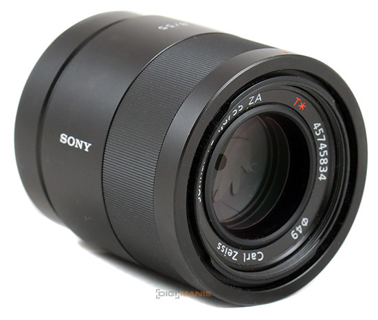 Sony Carl Zeiss Sonnar FE 55mm F1.8 celkový pohled