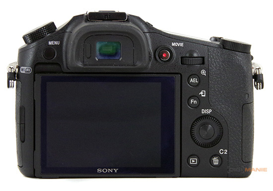 Sony Cyber-shot RX10 II zadní strana