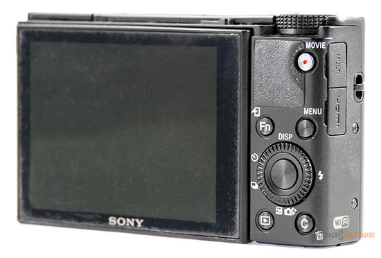 Sony Cyber-shot RX100 IV displej