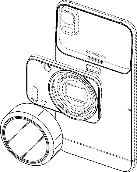Smartphone Samsung s výměnnými objektivy 2