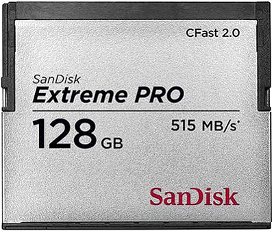SanDisk Extreme Pro 128 GB CFast 2.0