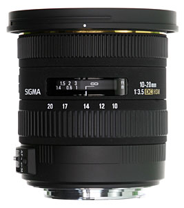 SIGMA 10-20mm F3.5 EX DC HSM