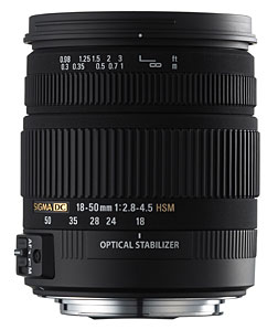 SIGMA 18-50mm F2.8-4.5 DC OS HSM