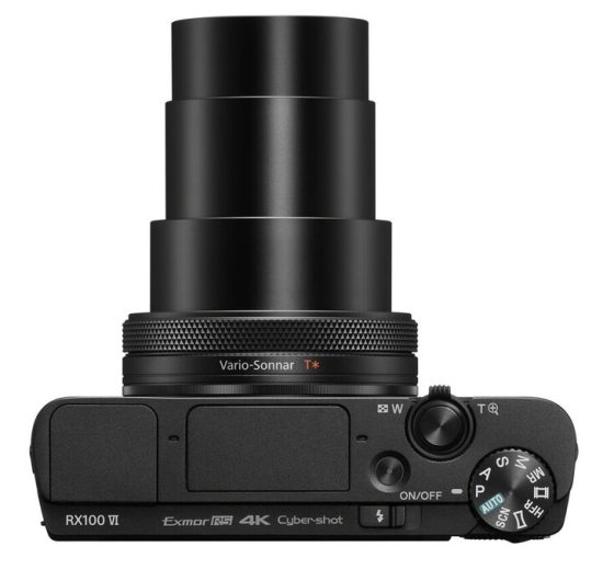 Sony Cyber-shot RX100 VI horní strana