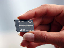 Sony launches new 4GB Memory Stick PRO Duo - digital camera and photography news