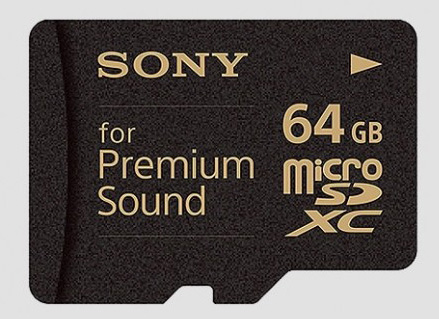Sony microSDXC SR-64HXA Premium Sound