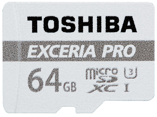 Toshiba Exceria Pro 64GB microSDXC