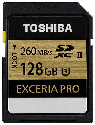 Toshiba Exceria Pro SDXC 128GB