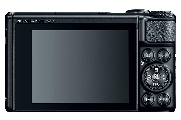 Canon PowerShot SX740 HS displej