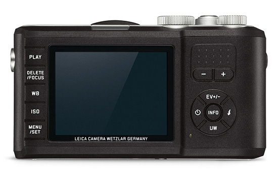 Leica X-U (typ 113) displej