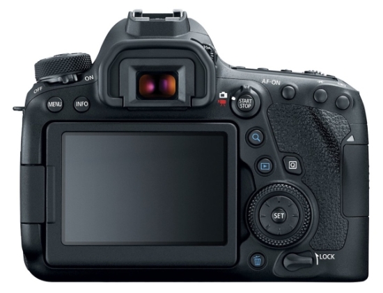 Canon EOS 6D Mark II displej